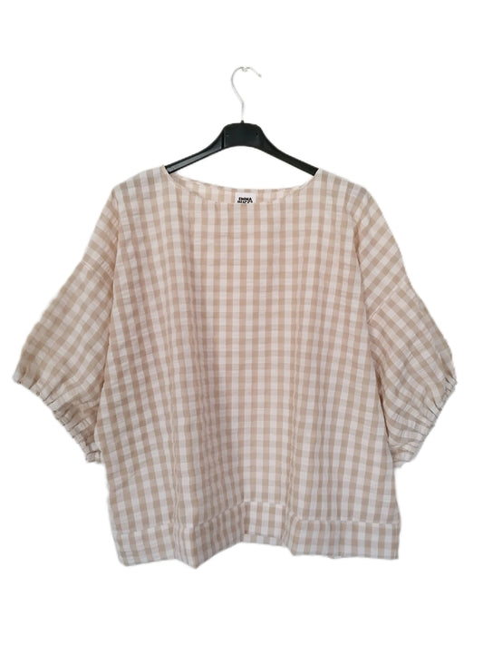 Blusa Vichy noccioline